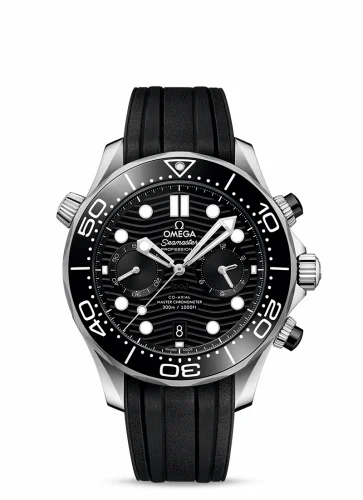 Omega Seamaster Diver 300M Master Co-Axial 44 Chronograph Stainless Steel / Black / Rubber 210.32.44.51.01.001 (21032445101001)